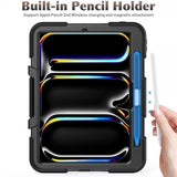 iPad Pro 11 (M4/M5) Skal Heavy Duty Armor Svart