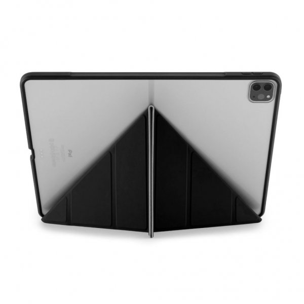 Pipetto iPad Pro 12.9 (gen 4/5/6) Fodral Origami No1 Svart