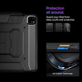 Spigen iPad Pro 13 (M4/M5) Fodral Rugged Armor Pro Svart