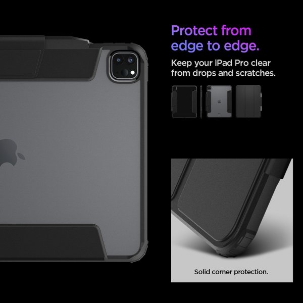 Spigen iPad Pro 13 (M4/M5) Fodral Ultra Hybrid Pro Svart