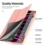 Dux Ducis iPad Pro 13 (M4/M5) Fodral DOMO Series Rosa
