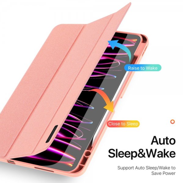 Dux Ducis iPad Pro 13 (M4/M5) Fodral DOMO Series Rosa