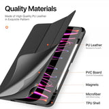 Dux Ducis iPad Pro 13 (M4/M5) Fodral DOMO Series Svart