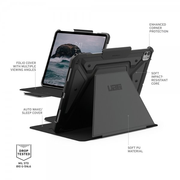 Urban Armor Gear (UAG) iPad Pro 13 (M4/M5) Fodral Metropolis SE Svart