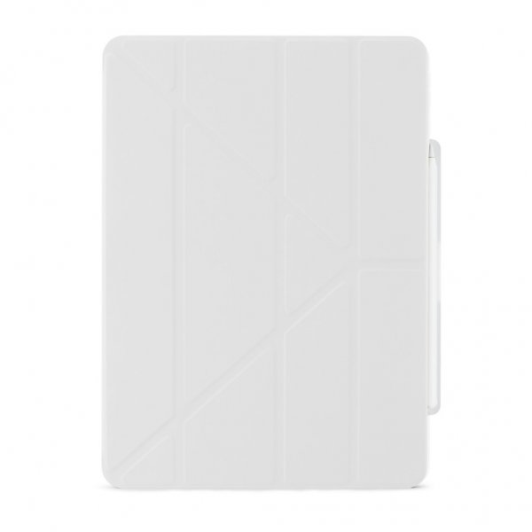Pipetto iPad Pro 13 (M4/M5) Fodral Origami No3 Pencil Case Vit