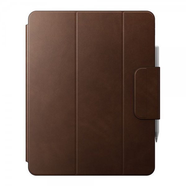 Nomad iPad Pro 13 (M4/M5) Fodral Leather Folio Brun