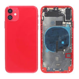 iPhone 11 Baksida med Komplett Ram Premium - Röd