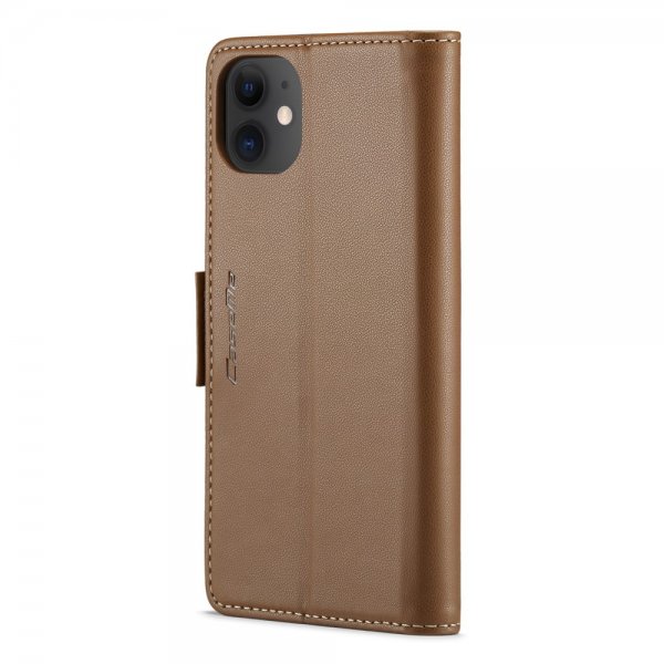 CaseMe iPhone 11 Fodral 023 Series Brun