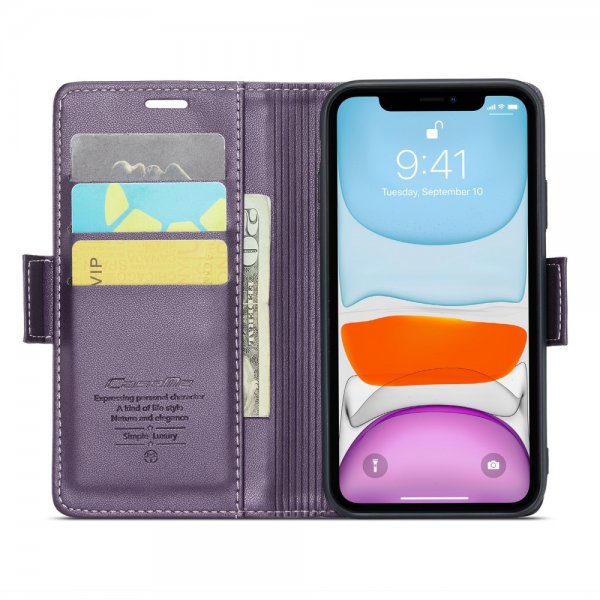 CaseMe iPhone 11 Fodral 023 Series Lila