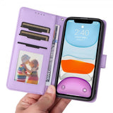 Betopnice iPhone 11 Fodral med Löstagbart Skal 005 Lila