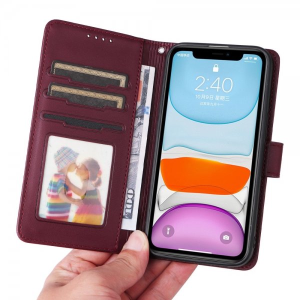 Betopnice iPhone 11 Fodral med Löstagbart Skal 005 Röd
