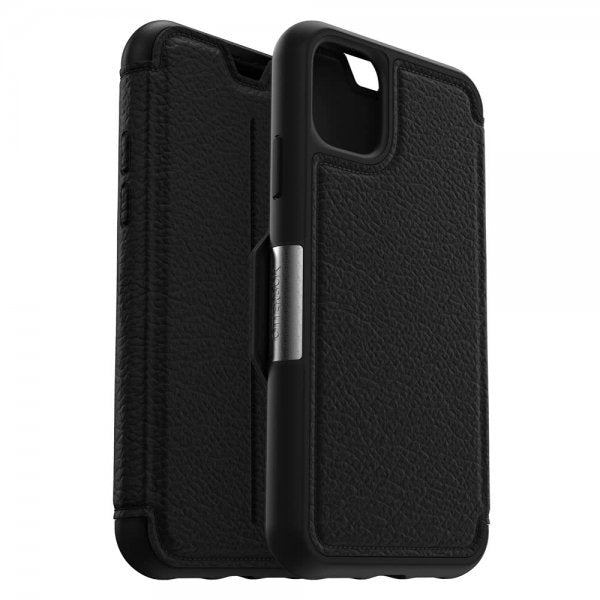 Otterbox iPhone 11 Fodral Strada Series Äkta Läder Svart