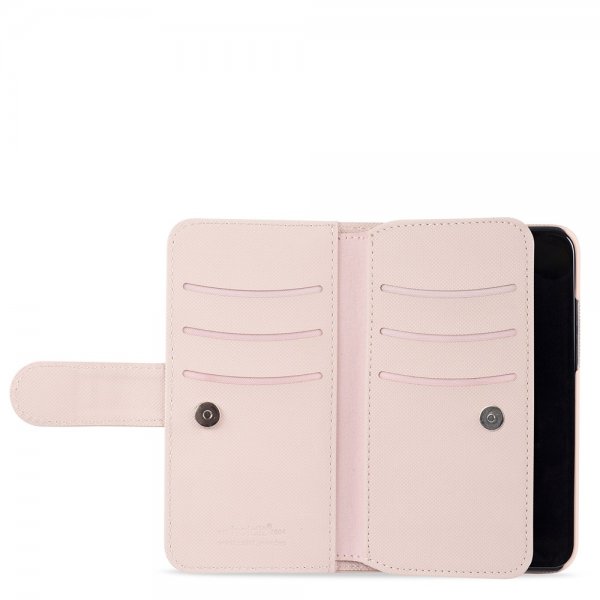 holdit iPhone 11 Fodral Wallet Case Extended Magnet Löstagbart Skal Blush Pink