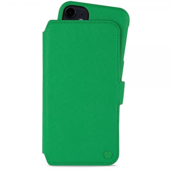 holdit iPhone 11 Fodral Wallet Case Magnet Stockholm Grass Green