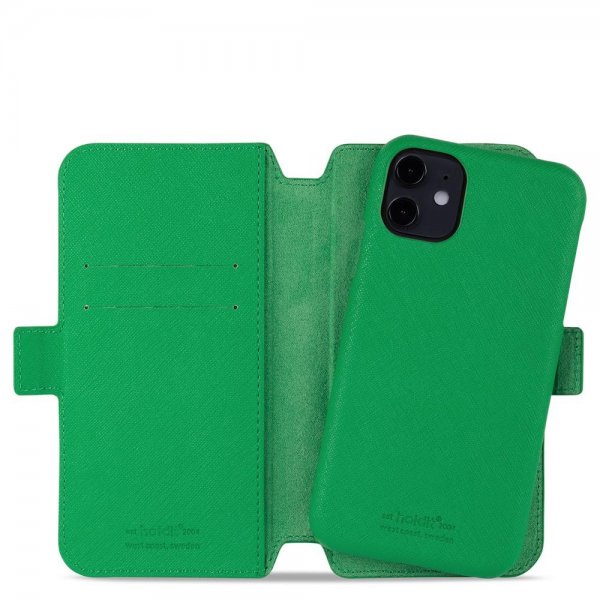 holdit iPhone 11 Fodral Wallet Case Magnet Stockholm Grass Green