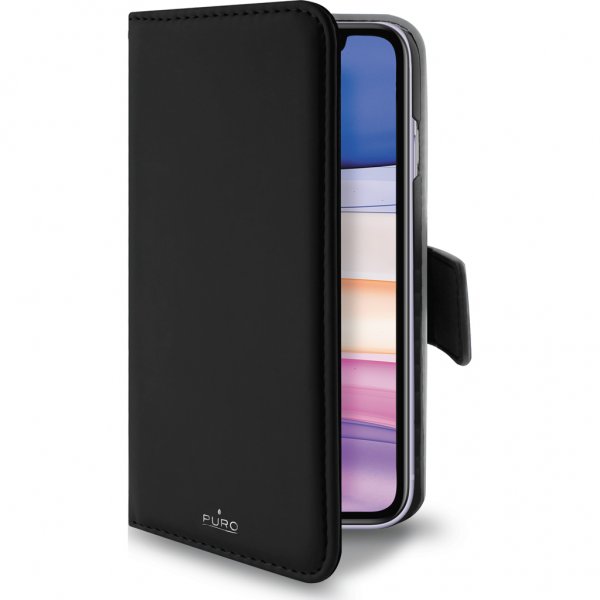 Puro iPhone 11 Fodral Wallet Detachable 2 in 1 Svart
