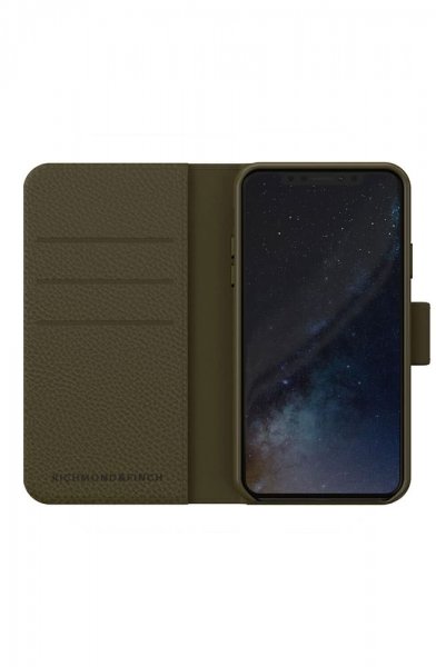 Richmond & Finch iPhone 11 Fodral Wallet Löstagbart skal Emerald Green