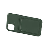 iPhone 11 Skal Korthållare Grön