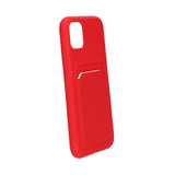 iPhone 11 Skal Korthållare Röd
