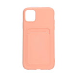 iPhone 11 Skal Korthållare Rosa