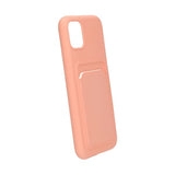 iPhone 11 Skal Korthållare Rosa