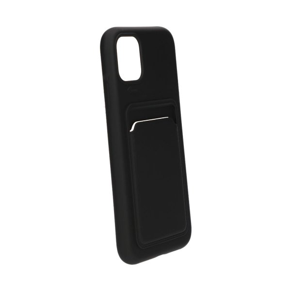 iPhone 11 Skal Korthållare Svart