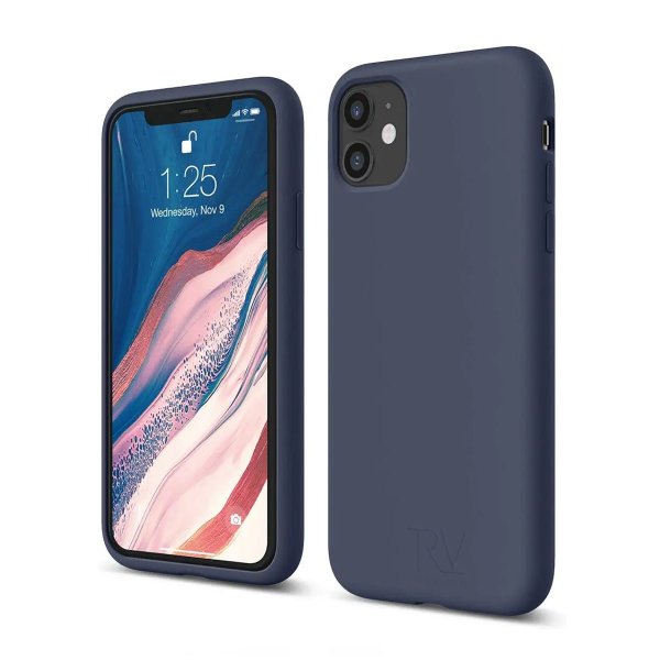 Rvelon iPhone 11 Skal Silikon Blå