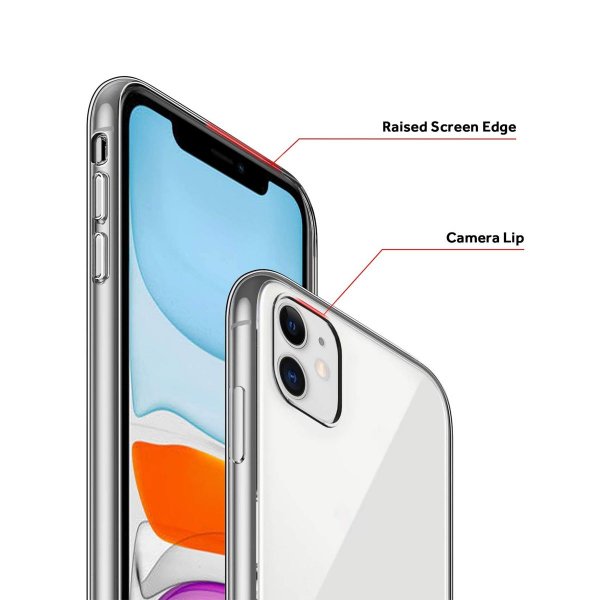 iPhone 11 Skal Stöttålig TPU Transparent