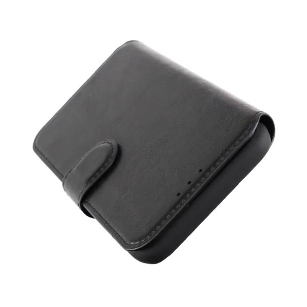 Rvelon iPhone 11 Fodral Utfällbart Kortfack Svart