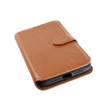 Rvelon iPhone 11 Fodral Magnetiskt Avtagbart Skal Brun