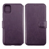 Rvelon iPhone 11 Fodral 4 Kortfack Lila