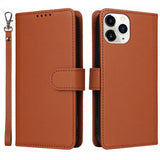 Betopnice iPhone 11 Pro Fodral med Löstagbart Skal 005 Brun