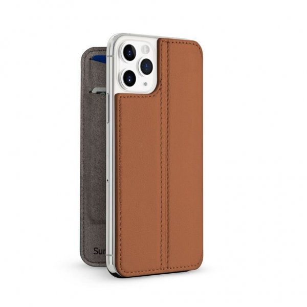 Twelve South iPhone 11 Pro Fodral SurfacePad Cognac