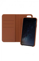 Richmond & Finch iPhone 11 Pro Fodral Wallet Löstagbart skal Brun