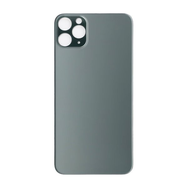 IPhone 11 Pro Max Baksida Glas med Självhäftande tejp - Grön