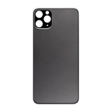 IPhone 11 Pro Max Baksida Glas med Självhäftande tejp - Svart