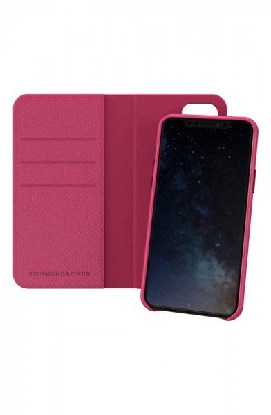 Richmond & Finch iPhone 11 Pro Max Fodral Wallet Löstagbart skal Rosa