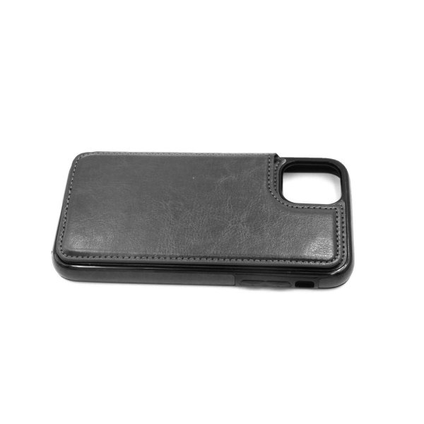 iPhone 11 Pro Max Skal Kortfack Utsida Svart