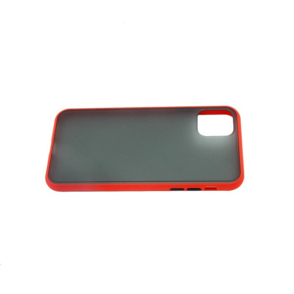 iPhone 11 Pro Max Skal Stöttålig TPU Röd Svart