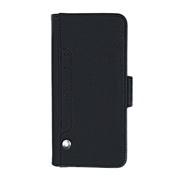 iPhone 11 Pro Max Fodral Utfällbart Kortfack Svart