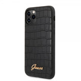 Guess iPhone 11 Pro Max Skal Croco Svart