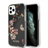 Guess iPhone 11 Pro Max Skal Flower Edition N.4 Svart