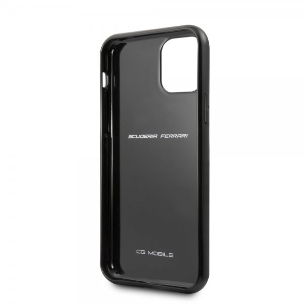 Ferrari iPhone 11 Pro Max Skal Kolfibertextur Svart