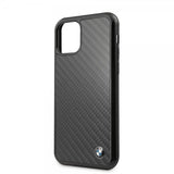 BMW iPhone 11 Pro Max Skal Kolfibertextur Svart