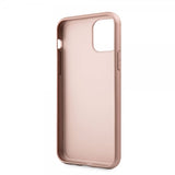 Guess iPhone 11 Pro Max Skal Lädertextur Roseguld