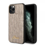 Guess iPhone 11 Pro Max Skal Lizard Guld