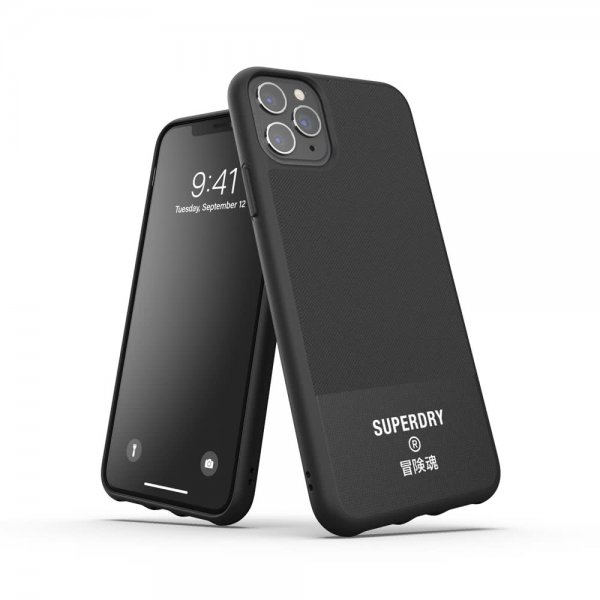 Superdry iPhone 11 Pro Max Skal Moulded Case Canvas Svart