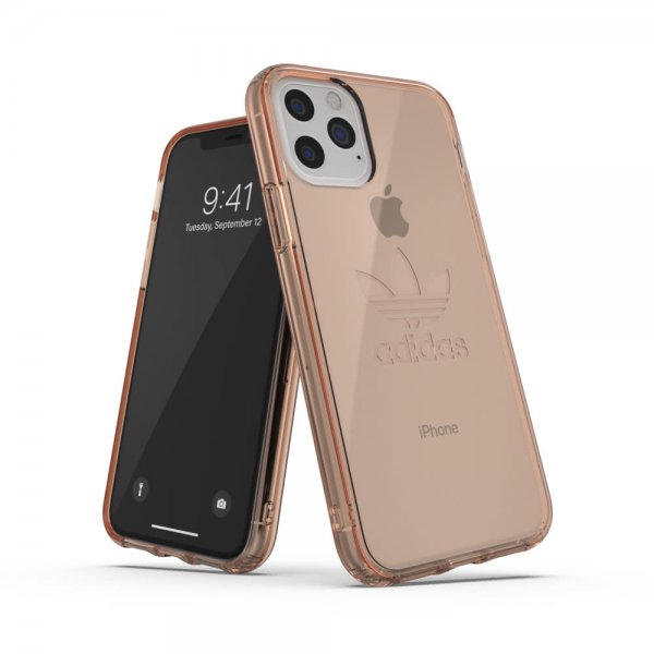 Adidas iPhone 11 Pro Max Skal OR Protective Clear Case FW19 Roseguld