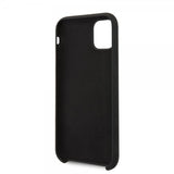 Guess iPhone 11 Pro Max Skal Silicone Cover Vintage Svart