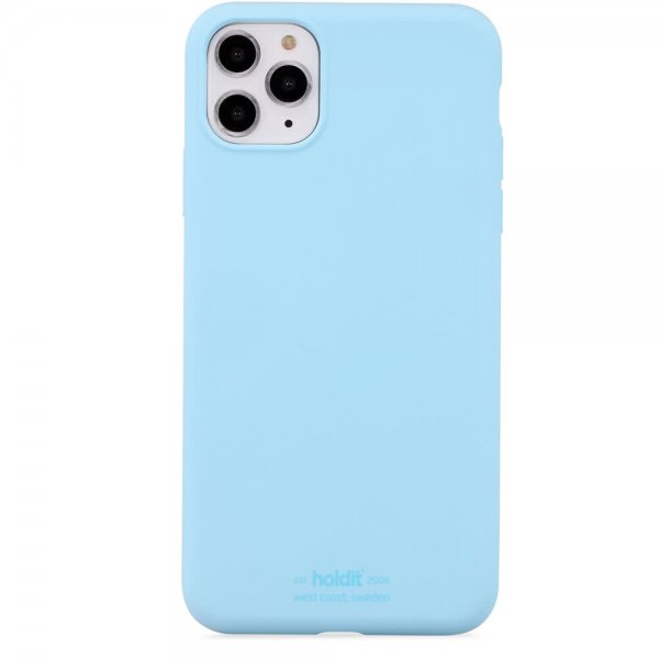 holdit iPhone 11 Pro Max Skal Silikon Ljusblå